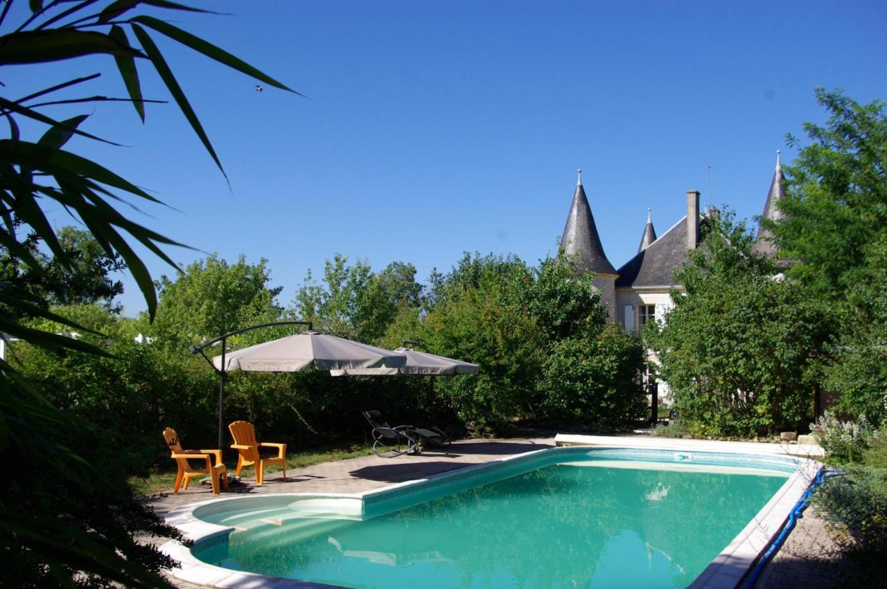 Chateau L'Orangerie Le Chillou Bagian luar foto
